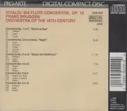 CD - Vivaldi - Six Flute Concertos Op. 10 - Still Sealed