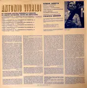 LP - Antonio Vivaldi , Gábor Janota , Liszt Ferenc Chamber Orchestra ,Conducted By Frigyes Sándor - Six Concerti For Bassoon, Strings And Harpsichord