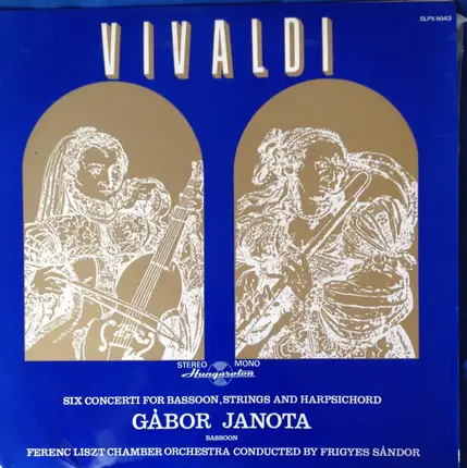 Vivaldi - Six Concerti For Bassoon, Strings And Harpsichord