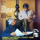LP - Vivaldi ,  Telemann , Leopold Mozart - Vier Trompeten-Konzerte - Gold Label, Gatefold