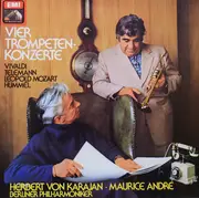 LP - Vivaldi / Telemann / L. Mozart / Hummel - Vier Trompeten-Konzerte - Gatefold
