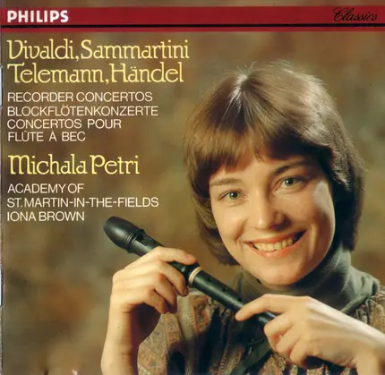 Vivaldi / Sammartini / Telemann / Händel - Recorder Concertos = Blockflötenkonzerte = Concertos Pour Flûte A Bec
