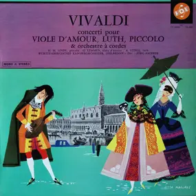 Vivaldi - Concerti pour Viole D'Amour, Luth, Piccolo