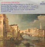 LP - Vivaldi - Echokonzert (Für Zwei Violinen)/ Konzert Für Piccoloflöte Und Orchester/ Konzert Für Violoncello Und Orchester/ Konzert für Viola d'amore, Laute und Streicher
