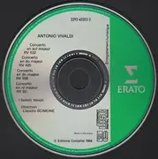 CD - Vivaldi - Concerti Per Mandolini RV 93, 425, 532 & 558