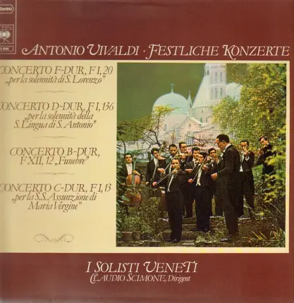 Vivaldi / I Solisti Veneti / Scimone - Festliche Konzerte