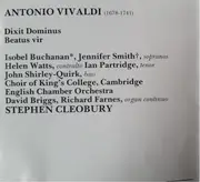 CD - Antonio Vivaldi , Isobel Buchanan , Jennifer Smith , Helen Watts , Ian Partridge , John Shirley-Qui - Dixit Dominus / Beatus Vir