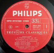 LP - Vivaldi - Il Pastor Fido, Op.13 - 6 Sonates Pour Flûtes À Bec Et Basse Continue