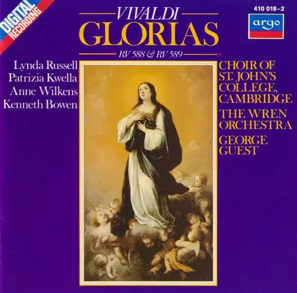 Vivaldi - Glorias (RV 588 & RV 589)