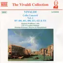 CD - Antonio Vivaldi , Raphael Wallfisch , City Of London Sinfonia , Nicholas Kraemer - Cello Concerti Vol. 2 (RV 400, 401, 408, 413, 422 & 531)