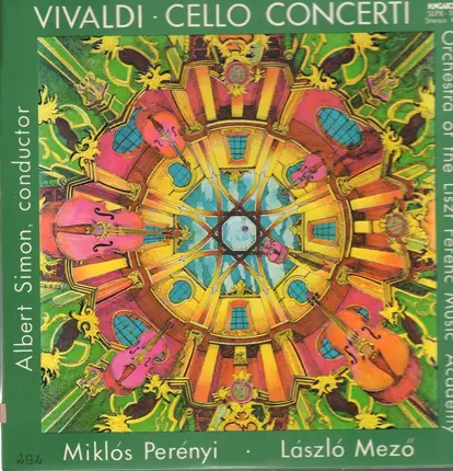 Vivaldi - Cello Concertos (Albert Simon)