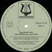 LP - Antonio Vivaldi / Georg Philipp Telemann - Hans-Martin Linde - Hans-Martin Linde Spielt Flötensonaten Von Vivaldi Und Telemann
