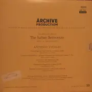 LP - Vivaldi - 5 Concertos - mono, index card insert
