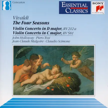 Vivaldi - The Four Seasons • Violin Concerto in D Major, RV 212a • Violin Concerto In C Major RV 581