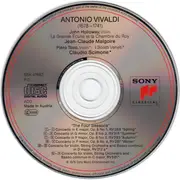 CD - Vivaldi - The Four Seasons • Violin Concerto in D Major, RV 212a • Violin Concerto In C Major RV 581