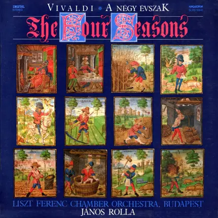 Antonio Vivaldi / Liszt Ferenc Chamber Orchestra , János Rolla - A Négy Évszak Op. 8 No. 1-4