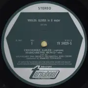 LP - Antonio Vivaldi / Wolfgang Amadeus Mozart - Gloria / Exsultate, Jubilate With The Famous Alleluja - Small Label Text