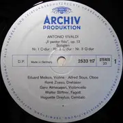 LP - Antonio Vivaldi - 6 Sonaten Op. 13 »Il Pastor Fido« - Gatefold