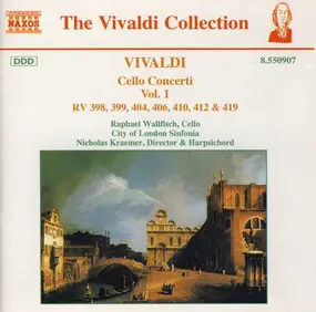 Vivaldi - Cello Concerti Vol. 1 - RV 398, 399, 404, 406, 410, 412 & 419