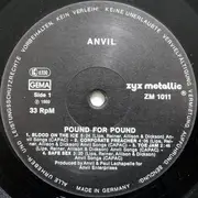 LP - Anvil - Pound For Pound