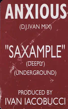Anxious - Saxample