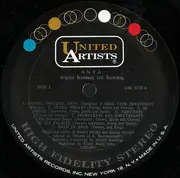 LP - 'Anya' Original Broadway Cast - Anya