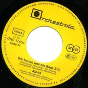 7inch Vinyl Single - Asana - Wir Bauen Uns Ein Boot