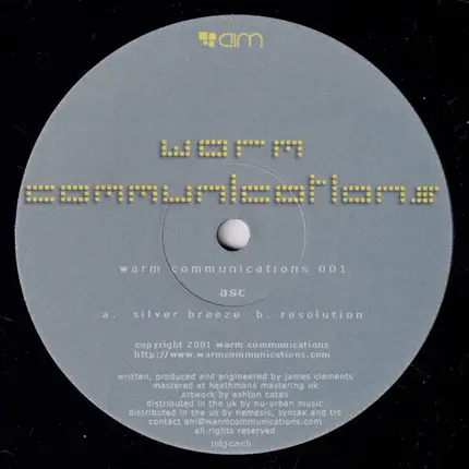 Asc - Silver Breeze / Resolution