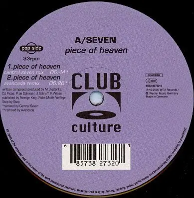 A/Seven - Piece Of Heaven