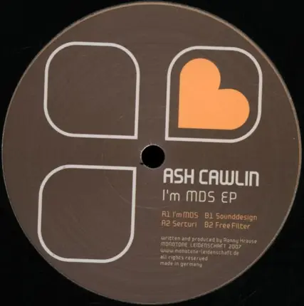 Ash Cawlin - I'm MDS EP
