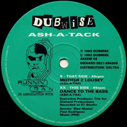 Ash-A-Tack - Mother 2 Lousey / Dance To The Bass