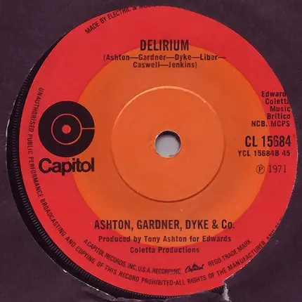 Ashton, Gardner & Dyke - Can You Get It