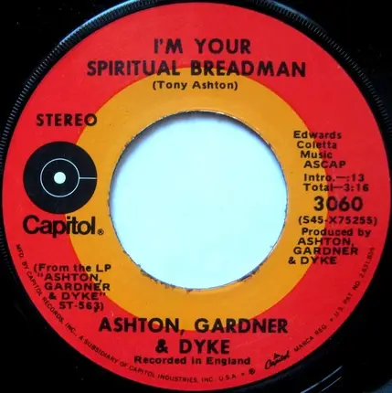 Ashton, Gardner & Dyke - Resurrection Shuffle
