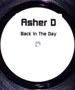 12inch Vinyl Single - Asher D - Back In The Day - Promo