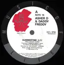 12inch Vinyl Single - Asher D & Daddy Freddy - Summertime