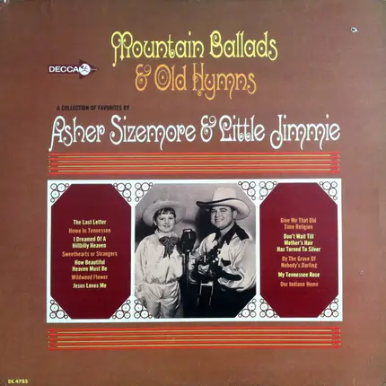 Asher Sizemore & Little Jimmie - Mountain Ballads & Old Hymns