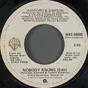 7inch Vinyl Single - Ashford & Simpson - Nobody Knows / Crazy