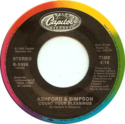 Ashford & Simpson - Count Your Blessings