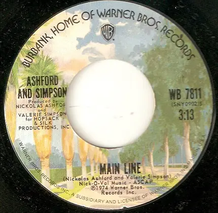 Ashford & Simpson - Don't Fight It / Main Line