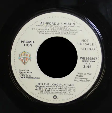 Ashford & Simpson - It's The Long Run (Edit)