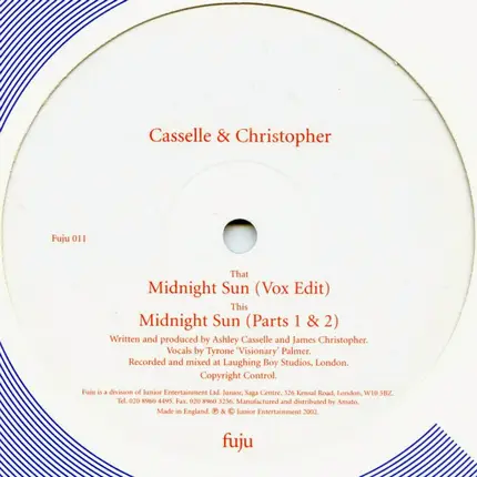 Ashley Casselle & James Christopher - Midnight Sun