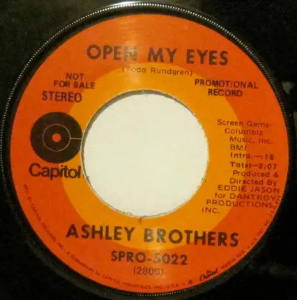 Ashley Brothers - Open My Eyes