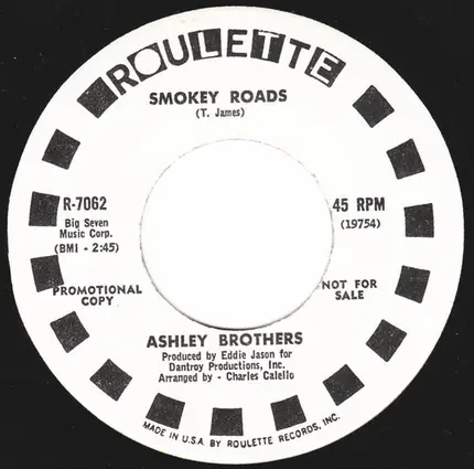 Ashley Brothers - The Love of a Woman / Smokey Roads