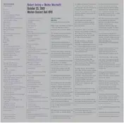 Robert Ashley - Merkin Concert Hall NYC, October 25,2001