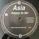 12inch Vinyl Single - Asia - Happy To Be