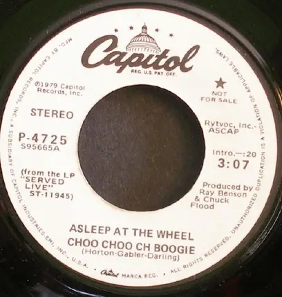 Asleep At The Wheel - Choo Choo Ch'Boogie