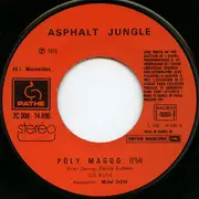 7inch Vinyl Single - Asphalt Jungle - Poly Magoo / Love Lane