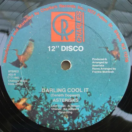 Asterisks - Jam Something / Darling Cool It