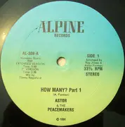12inch Vinyl Single - Astor & The Peacemakers - How Many?