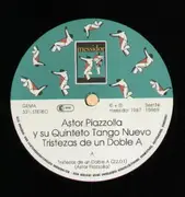 LP - Astor Piazzolla y su Quinteto Tango Nuevo - Tristezas de un Doble A